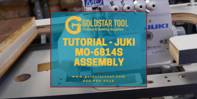 Tutorial - Juki MO-6814S Assembly - Goldstartool
